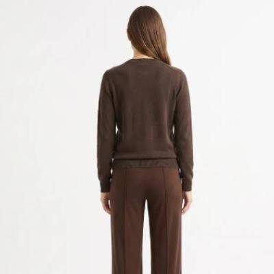 Wool Blend V Neck Pullover Back.JPG