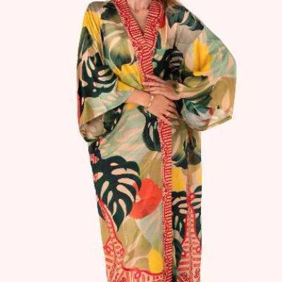 Exotic Leaves Long Kimino.JPG