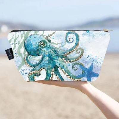 Blue Octopus Cosmetic Bag.JPG
