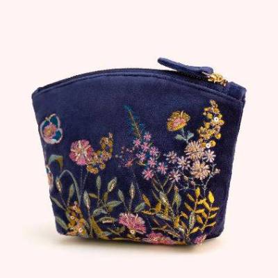 Navy Floral mini pouch 2.JPG