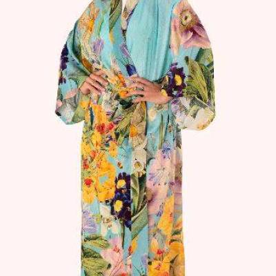 Spring Floral Kimono Long.JPG