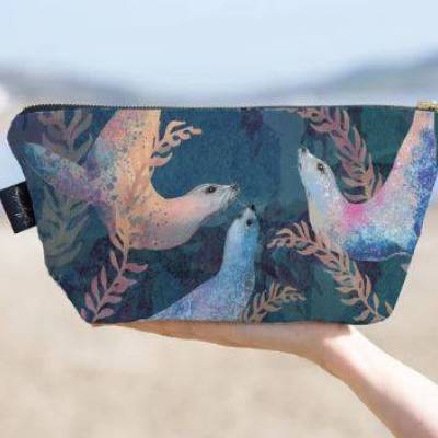 Seal Cosmetic Bag.JPG