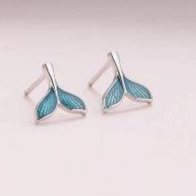 mermaid earing silver 2.JPG