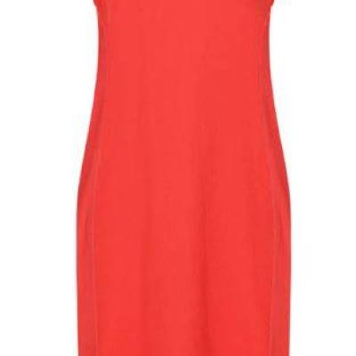 Robe Longue Sans Manches CHICO'S Red Label - Taille 2 - Imprimé Hibiscus Rouge - Neuf Avec étiquettes