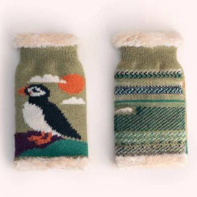 puffin wrist warmers.2.JPG