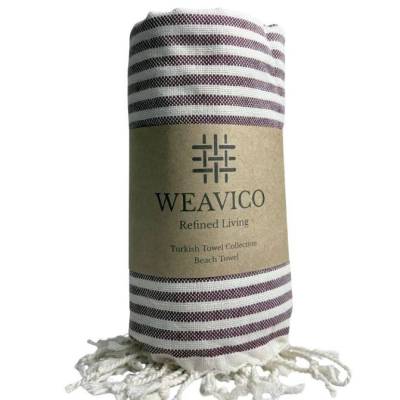 Stripe Towel Plum.JPG