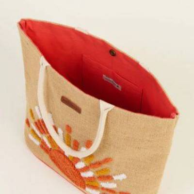 Sunshine Beach Bag inside.JPG